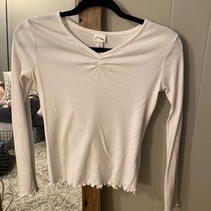 White long sleeve